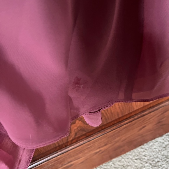 Mori Lee Maternity Dress Rosewood - Picture 4 of 5